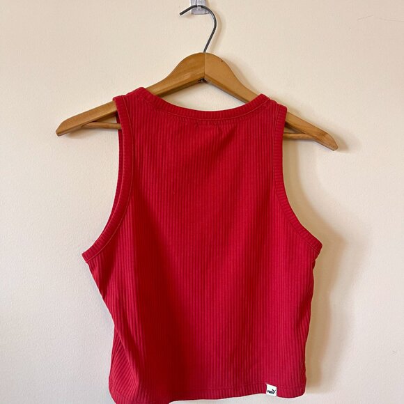 PUMA Ribbed Sleeveless Top _Size: Medium - Picture 8 of 10